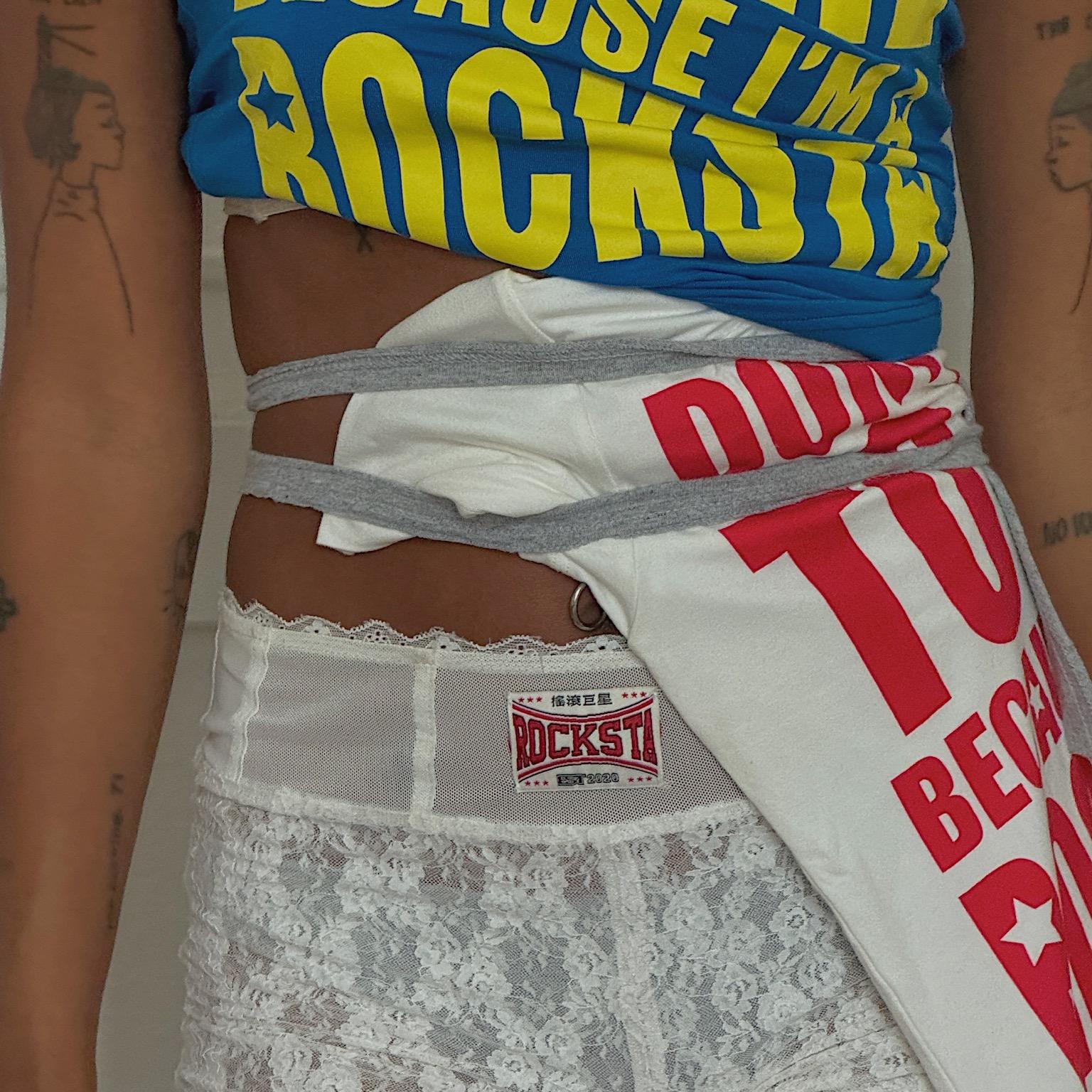 ROCKSTA短裤薄款蕾丝打底