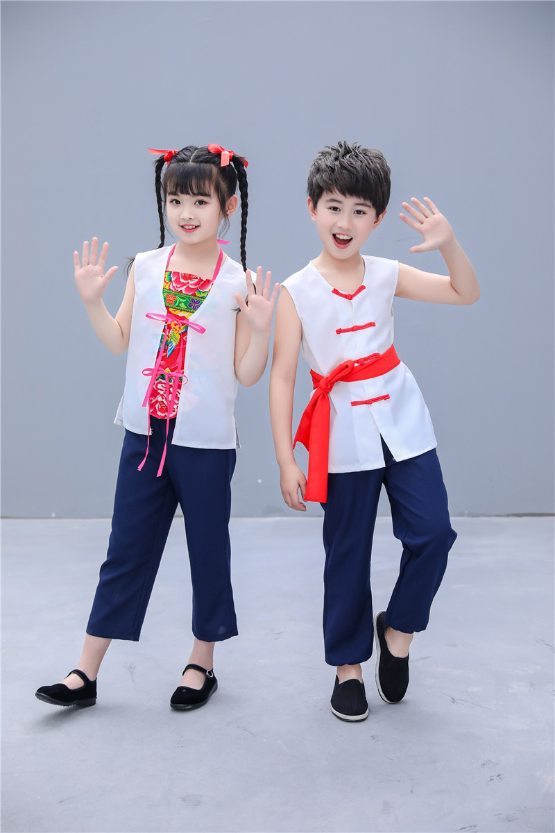 王二小小英雄雨来放牛娃演出服装