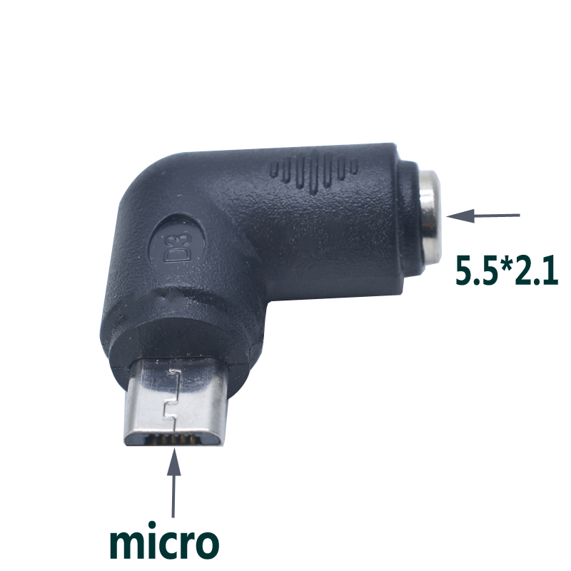 5.5*2.1MMmicrousb公弯头