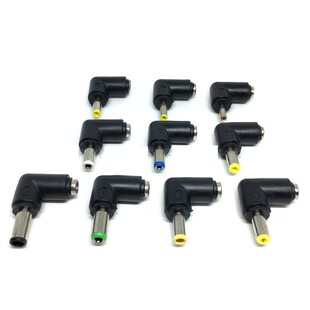 DC转换头电源转换头5.5*2.1母转5.5*2.5/5.5*1.7/4.8*1.7弯头90度