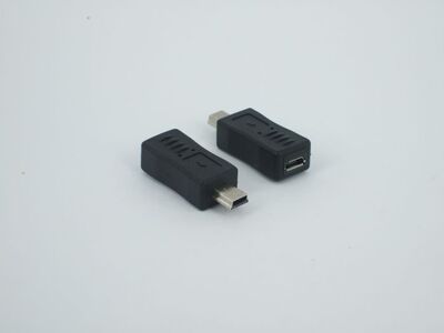 miniUSB公转MicroUSB母T型口