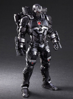 国产PA改 复仇者联盟3  钢铁侠2代 战争机器手办 关节可动PVC