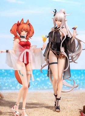 夏日泳装 闪灵&安洁莉娜 二次元动漫手办Asai