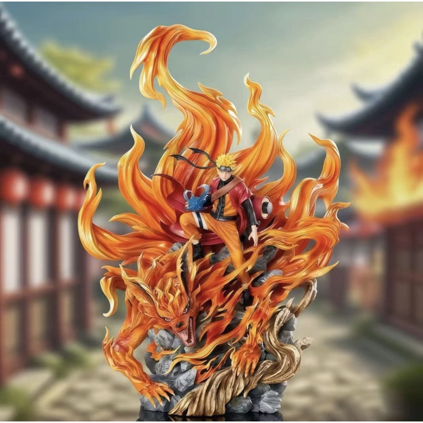 爆款火影忍者十年百忍九尾鸣人动