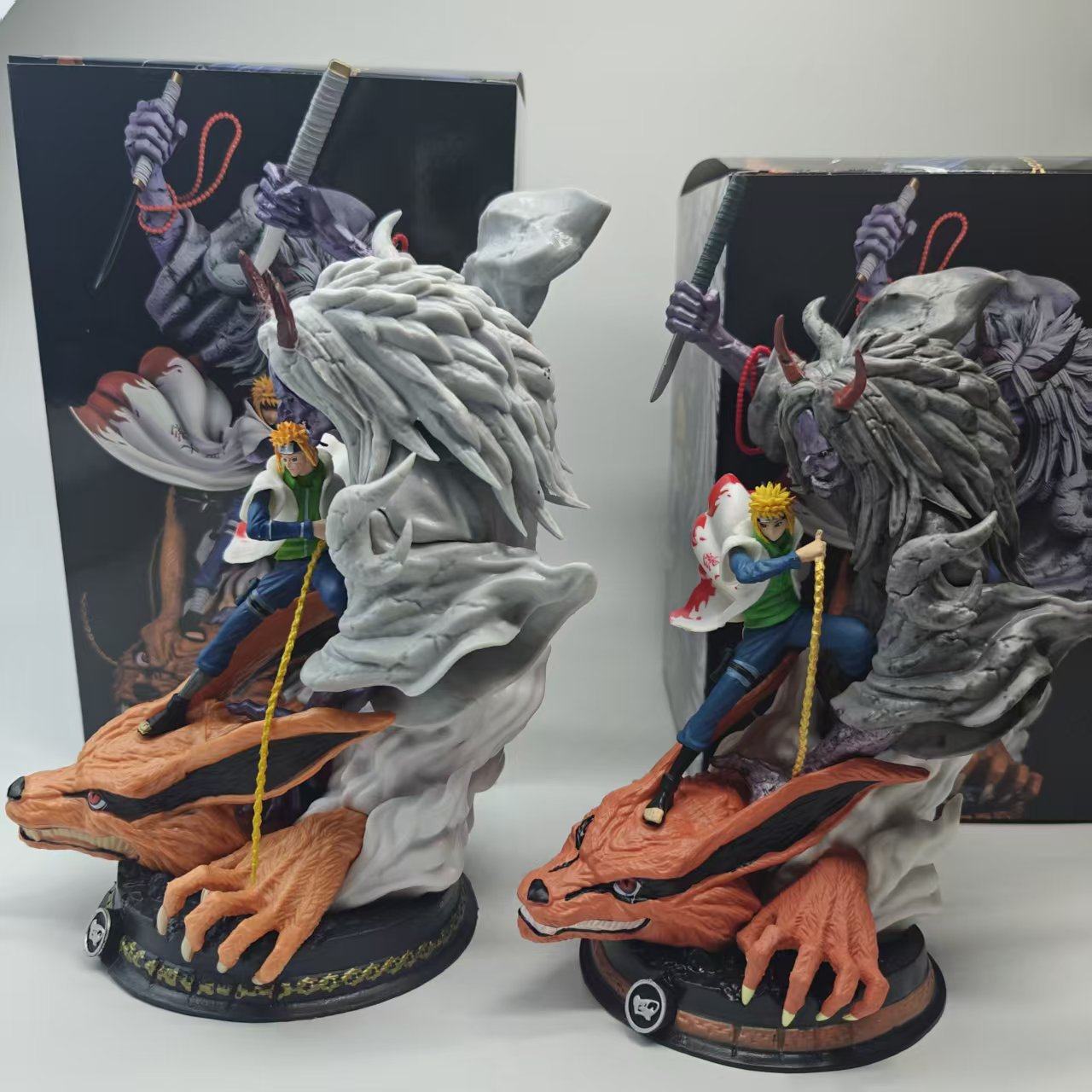 火影忍者CS四代目波风水门尸鬼封尽GK动漫雕像手办周边摆件