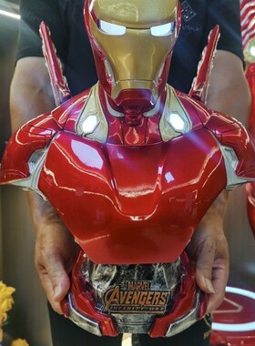 GK漫威钢铁复仇者胸像联盟雕像MK50树脂发光手办摆件夜光礼物