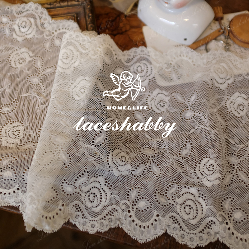 法国进口古法列维斯蕾丝leaves lace手工DIY高定法蕾丝花边-291