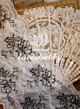 法国进口古法列维斯蕾丝leaves lace手工DIY高定法蕾丝花边-211