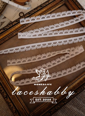 法国国宝级古法列维斯蕾丝leaves lace手工DIY高定蕾丝花边-004