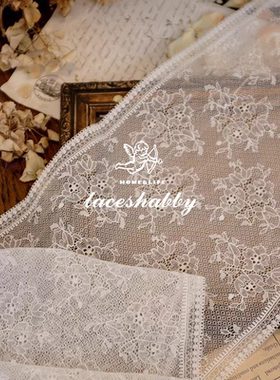 法国国宝级古法列维斯蕾丝leaves lace手工DIY高定蕾丝花边-090