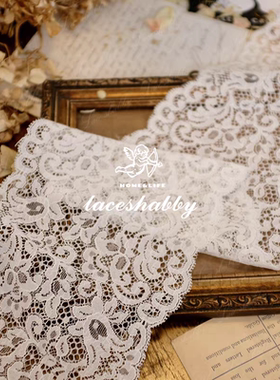 法国国宝级古法列维斯蕾丝leaves lace手工DIY高定蕾丝花边-083