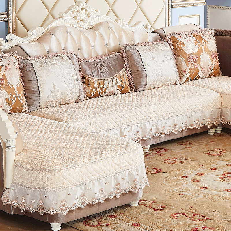 欧式沙发垫 全包U型坐垫套四季通用定做防滑简欧布艺沙发套罩包邮,居家布艺,沙发垫,淘宝优惠券,粉丝福利购,淘宝优惠卷