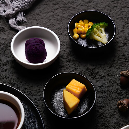 日式小碟子陶瓷家用番茄酱调味碟