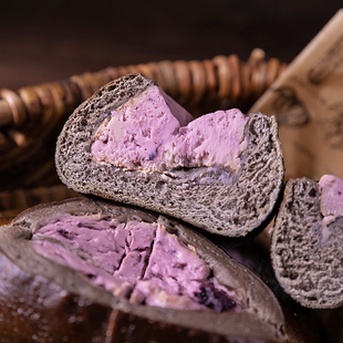 莓果桑葚酷黑碱水奶酪包脂低餐营养明星单品下午茶点心即食学生党