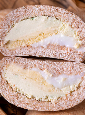 青梅奶酪包 全麦面包青梅茉莉麻薯包早餐即食代餐包装零食即食饱