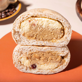 生椰拿铁全麦面包 咖啡椰蓉 椰香浓郁咖啡香醇早餐饱腹感面包代餐