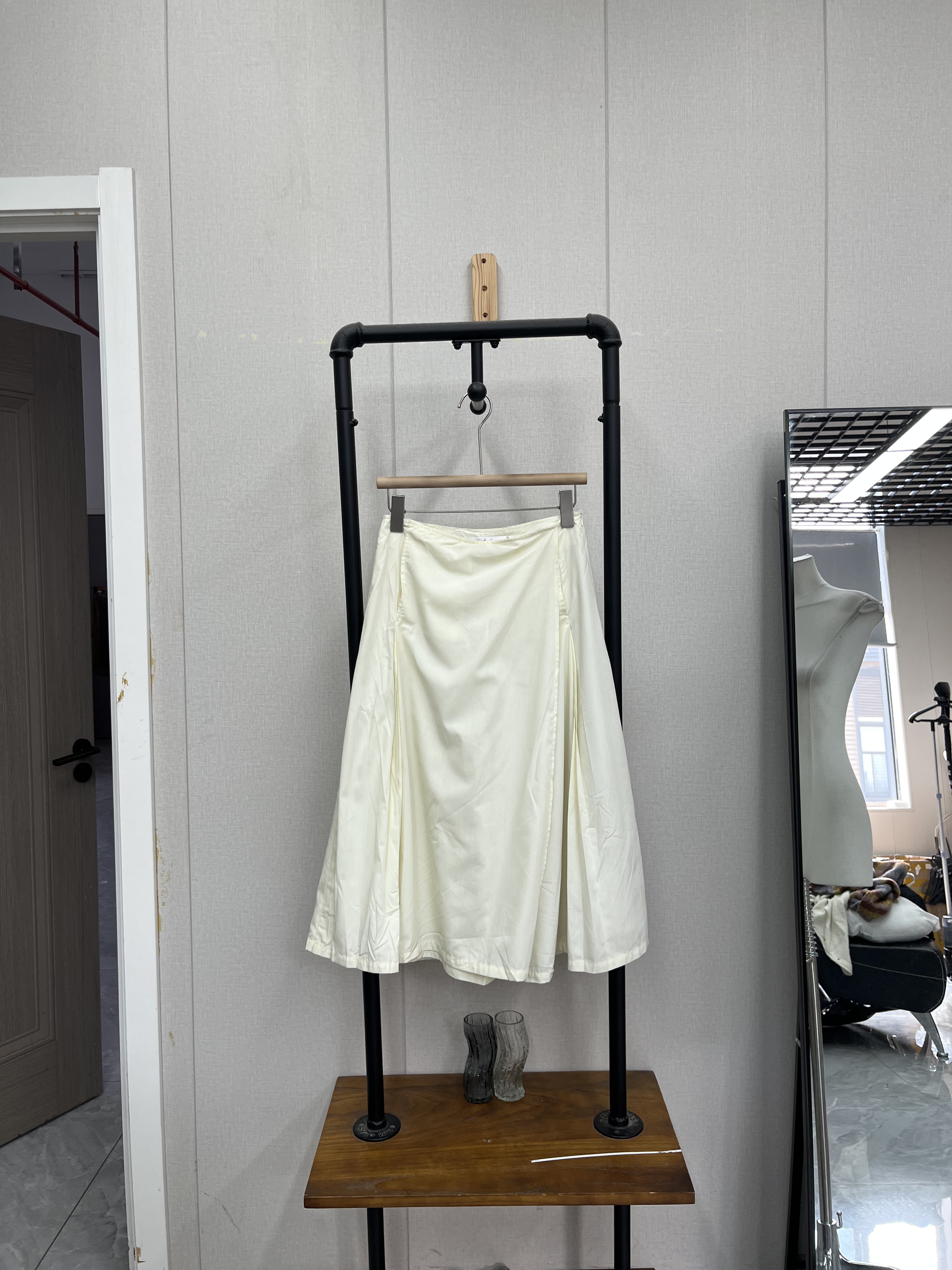 百搭高级高腰阔腿裤裤裙设计休闲夏季款时尚文艺款