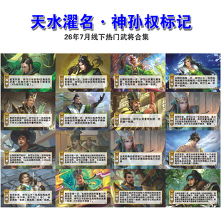 三国天水濯名·神孙权标记蓄势待发转换技觉醒之魂
