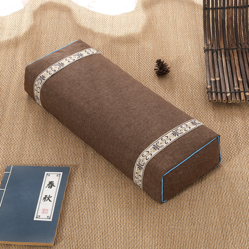 送枕巾】加大款荞麦壳枕头全荞麦枕荞麦皮方枕单人颈椎枕荞麦枕芯