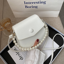 Fairy bag 2021 new Korean versatile messenger bag autumn winter wide shoulder strap new one shoulder chain bag