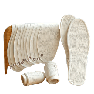 汗脚专用纯棉千层布鞋垫女吸汗透气防臭超软男士除臭手工棉麻夏季