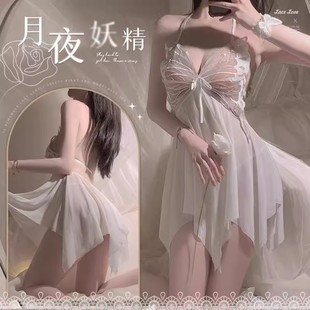 性感内衣女无钢圈本命年红色吊带背心聚拢文胸无痕美背大花瓣胸罩