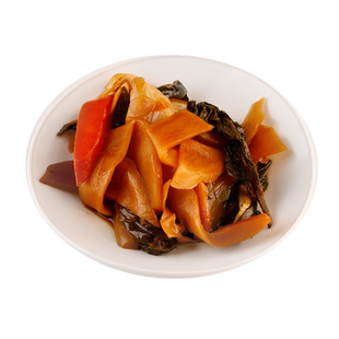 三口一品五福菜酱腌菜大头菜萝卜黄瓜辣椒大蒜苏子叶胡萝卜