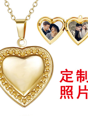 照片可以防水免费刻字纪念礼物女