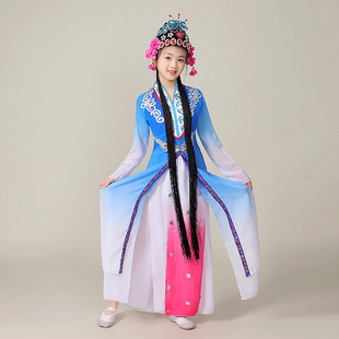 俏花旦演出服小花旦昆曲梨花颂戏曲服饰桃李杯忆青衣服装古典舞蹈