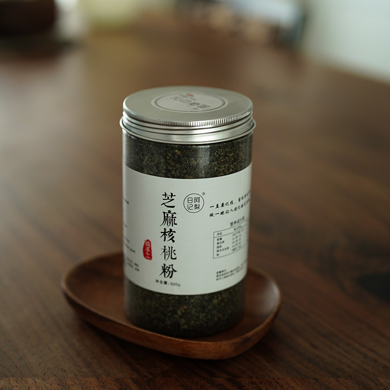 阿梨日记｜芝麻核桃粉 干吃 老味道 拌酸奶 颗粒感 香香的 早餐粉