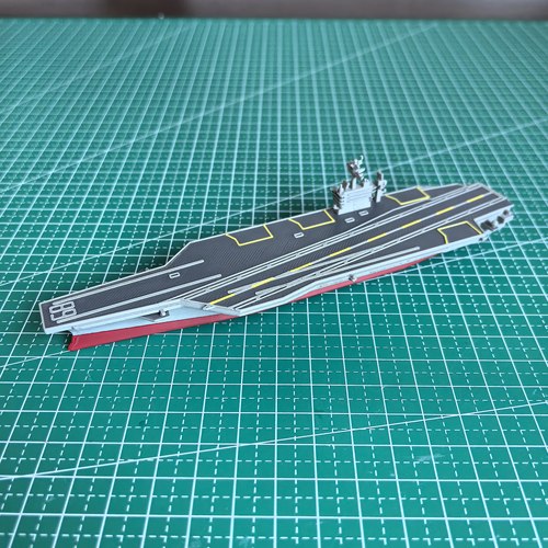 美国海军尼米兹级核动力航母模型