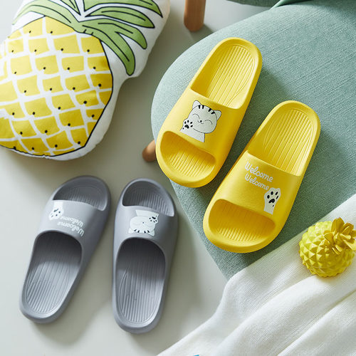 ggglu防滑居家情侣儿童可爱亲子