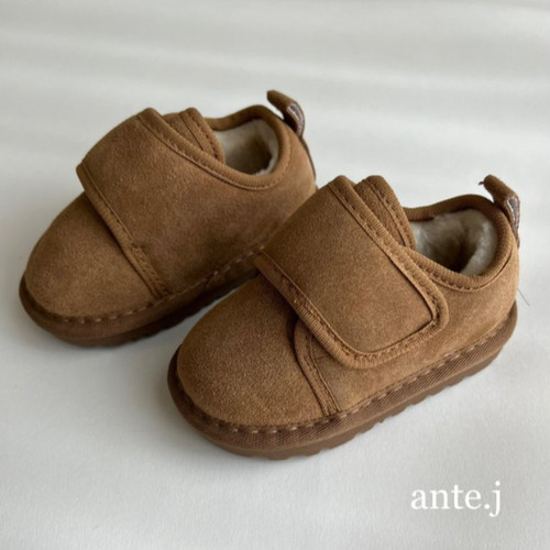 宝宝磨术贴棉鞋冬款雪地靴