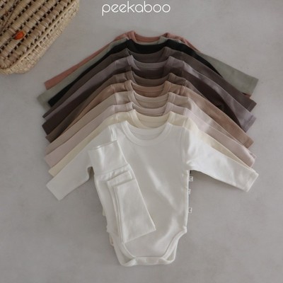 韩国童装PEEKABOO纯棉家居服套装