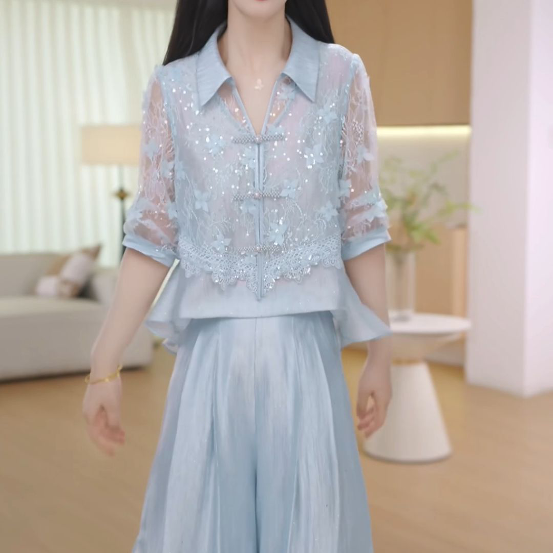 早春时尚两件套女神修身洋气宽松气质休闲百搭显瘦减龄女装套装