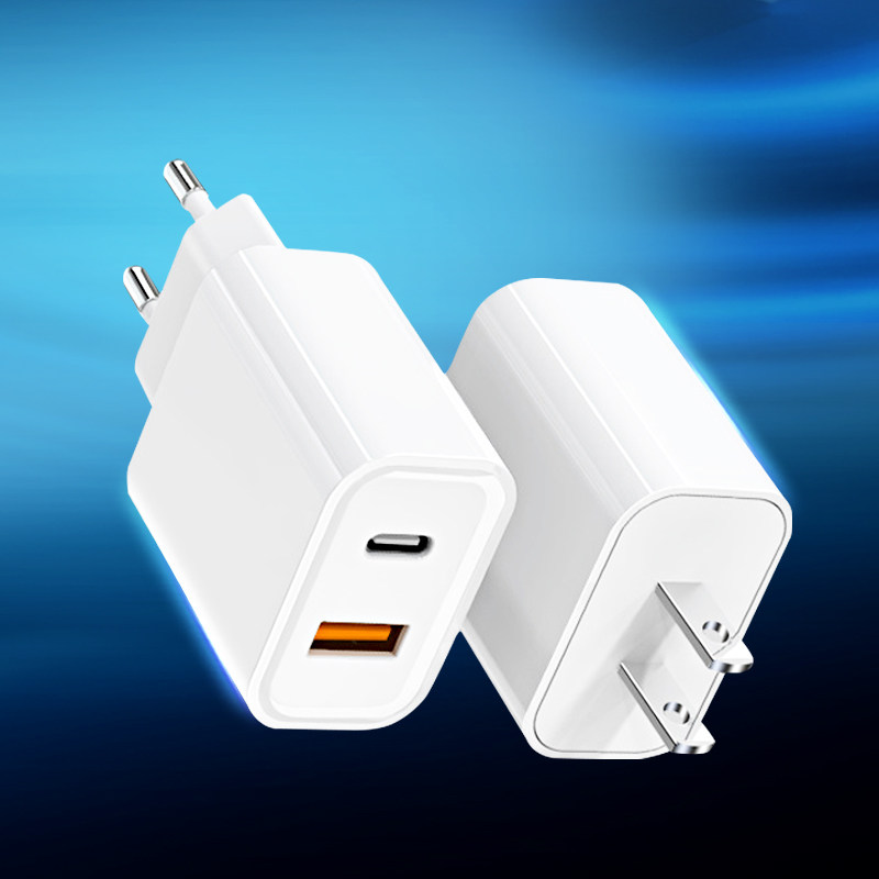 pd20w充电器欧规美规出国旅行手机快充平板电脑type-c usb插孔