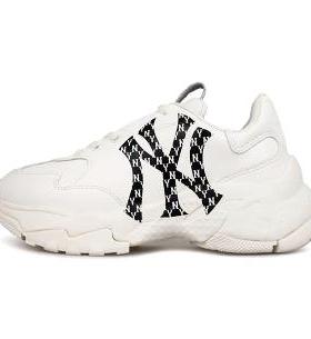 MLB Big Ball Chunky 低帮 老爹鞋 男女同款 黑白