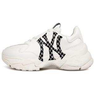 MLB Big Ball Chunky 低帮 老爹鞋 男女同款 黑白
