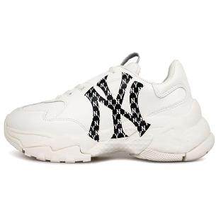 MLB Big Ball Chunky 低帮 老爹鞋 男女同款 黑白