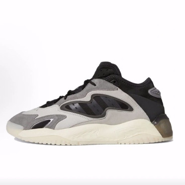 adidas originals Streetball 2.0 中帮跑步鞋 男女同款 灰黑