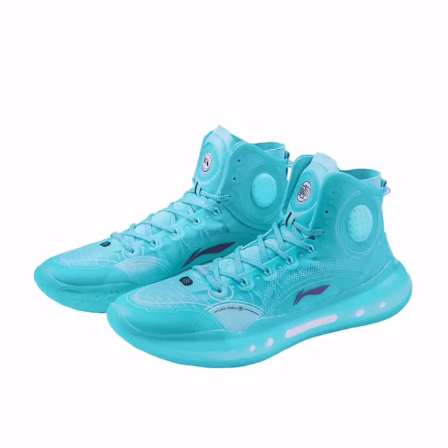 LiNing李宁 驭帅 14 高帮  䨻 篮球鞋 男款 翡翠蓝