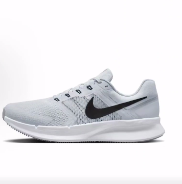 Nike Run Swift 3 户外运动减震 低帮 休闲跑步鞋 男款 灰黑白
