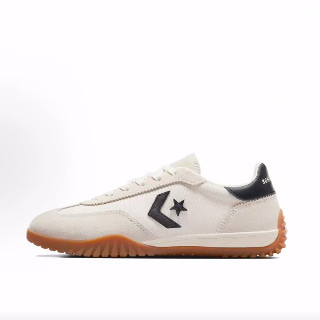 Converse Run Star Trainer 复古 低帮 生活休闲鞋 男女同款 米色