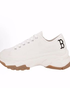 MLB Big Ball Chunky 休闲 耐磨 低帮 老爹鞋 男女同款 白色