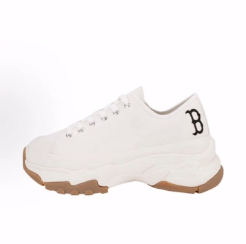 MLB Big Ball Chunky 休闲 耐磨 低帮 老爹鞋 男女同款 白色