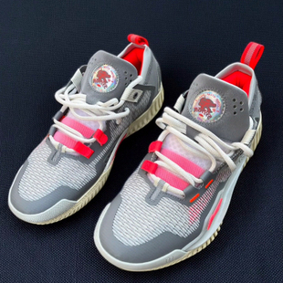 LiNing李宁 反伍3 Low 轻量透气 低帮 COOL SHELL 篮球鞋 男款 灰