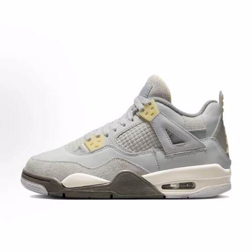Jordan Air Jordan 4 SE 皮革 运动舒适 中帮 篮球鞋