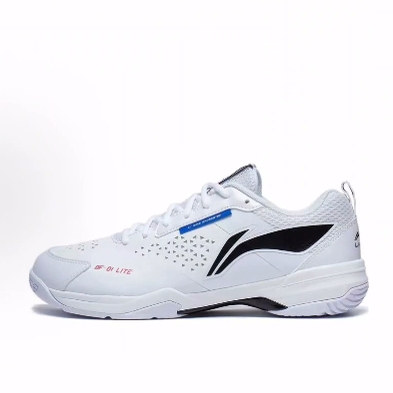 LiNing李宁 刀锋Lite 织物合成革 低帮 羽毛球鞋 男女同款 标准白
