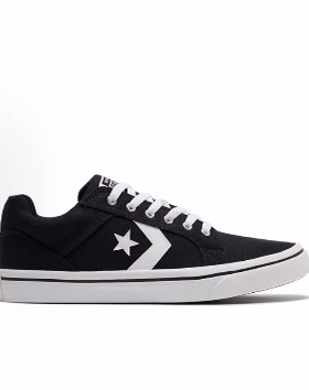 Converse El Distrito 2.0 低帮 帆布鞋 男女同款 黑色