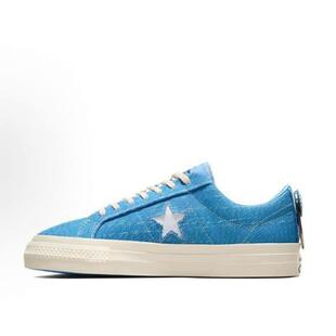 Converse One Star Pro 舒适 低帮 板鞋 男女同款 蓝色